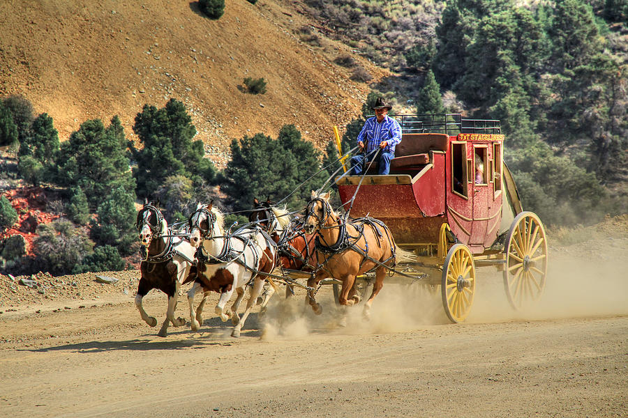 Wild West Ride 2 Photograph by Donna Kennedy