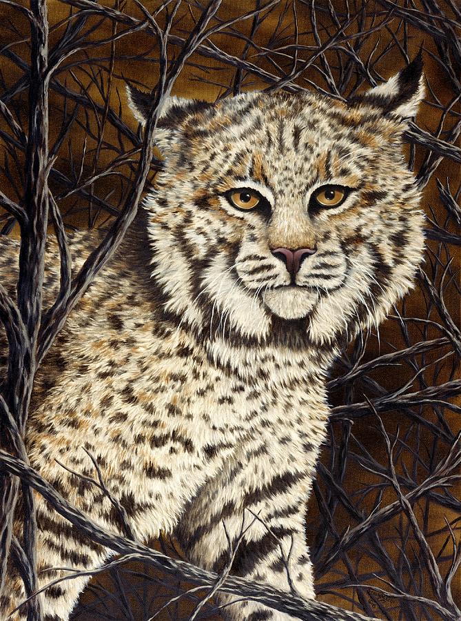 Wildcat Painting by Rick Bainbridge