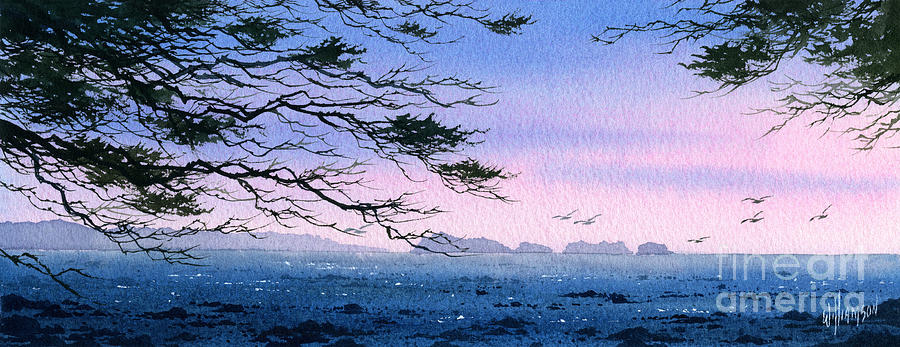 Wilderness Seashore Painting by James Williamson