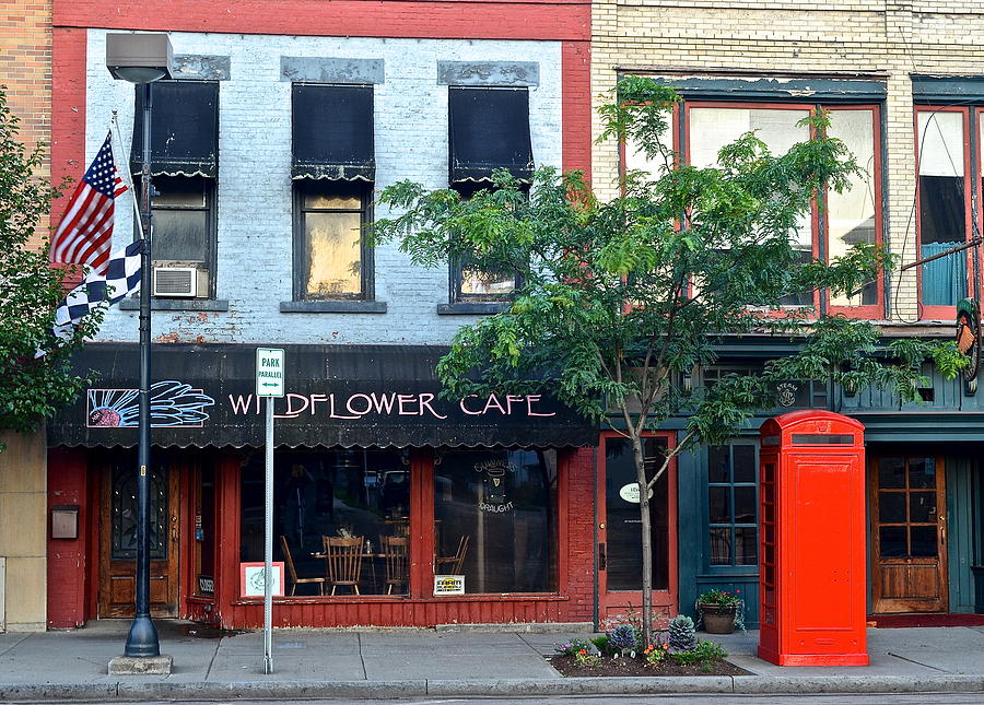 Wildflower Cafe Photograph by Frozen in Time Fine Art Photography