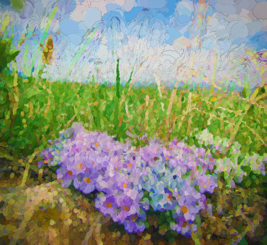 Wildflowers Digital Art by Cathy Anderson