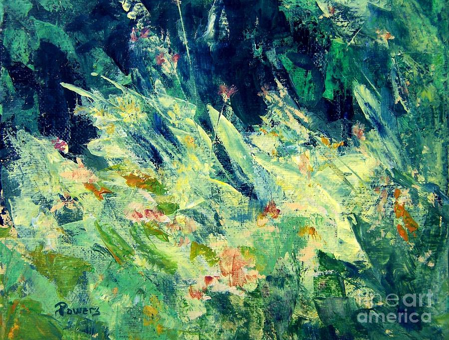 Wildflowers Painting by Mary Lynne Powers