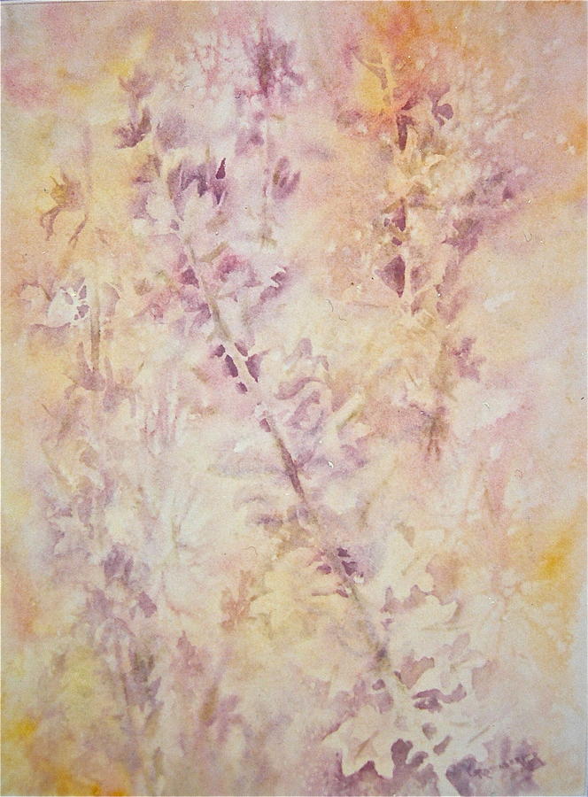 Wildflowers Three Painting by Carolyn Rosenberger