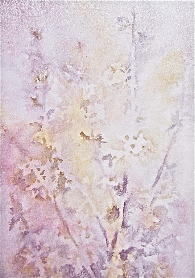 Wildflowers Two Painting by Carolyn Rosenberger