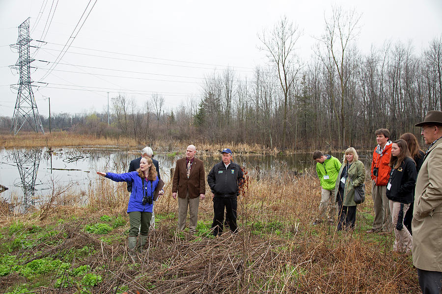 Wildlife Habitat Tour Of Corporate Land Photograph by Jim West - Fine ...