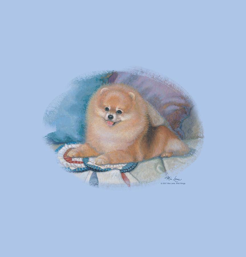 Wildlife - Pomeranian Portrait Digital Art by Brand A