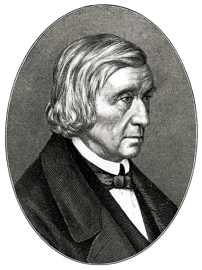 Wilhelm Drawing - Wilhelm Carl Grimm  German Philologist by Mary Evans Picture Library
