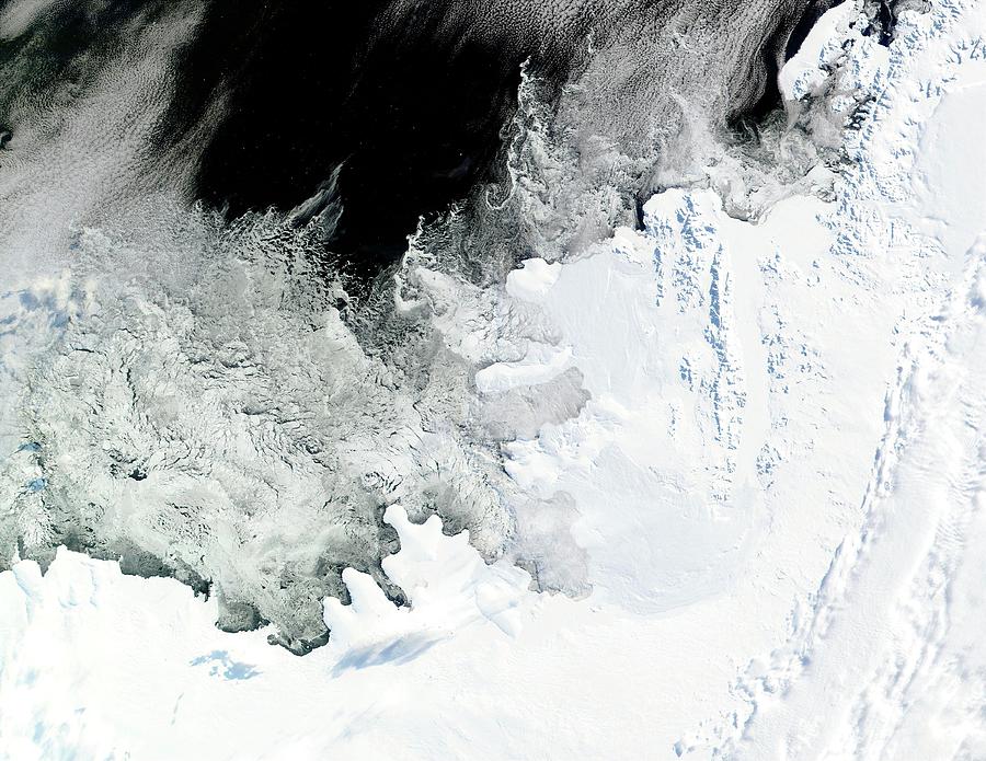 Wilkins Ice Shelf Photograph by Nasa/science Photo Library