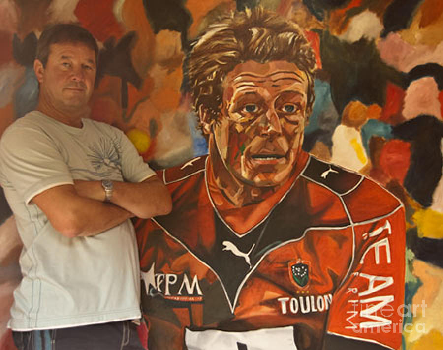 Wilkinson Portrait And Me Pyrography