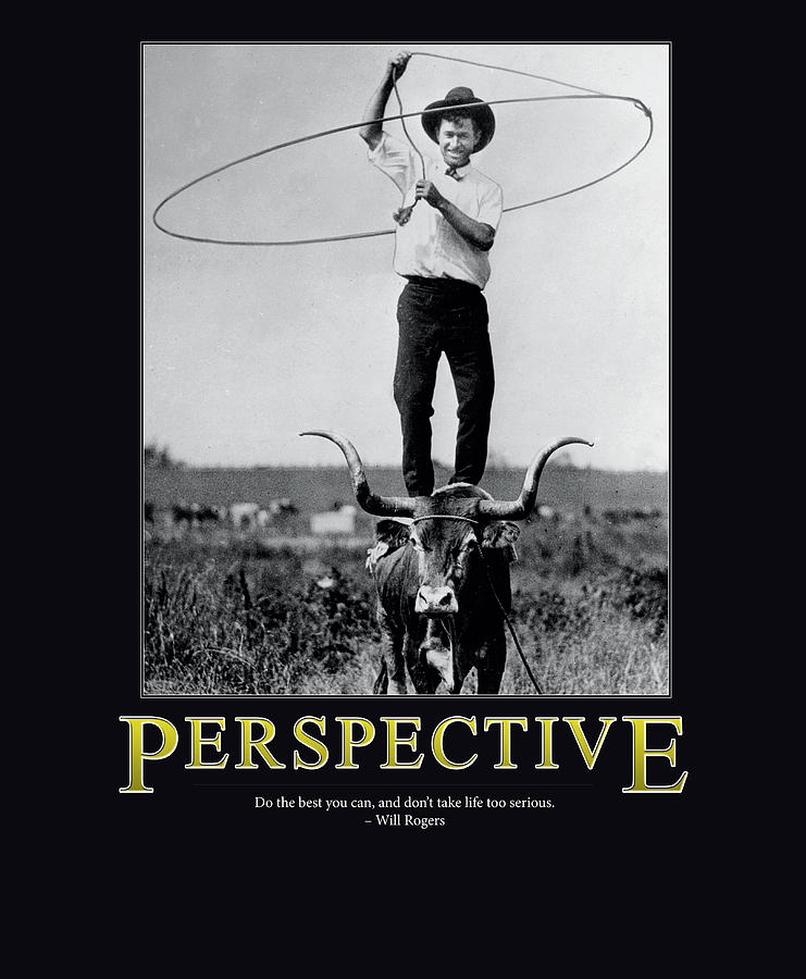 Will Rogers Perspective Photograph by Retro Images Archive