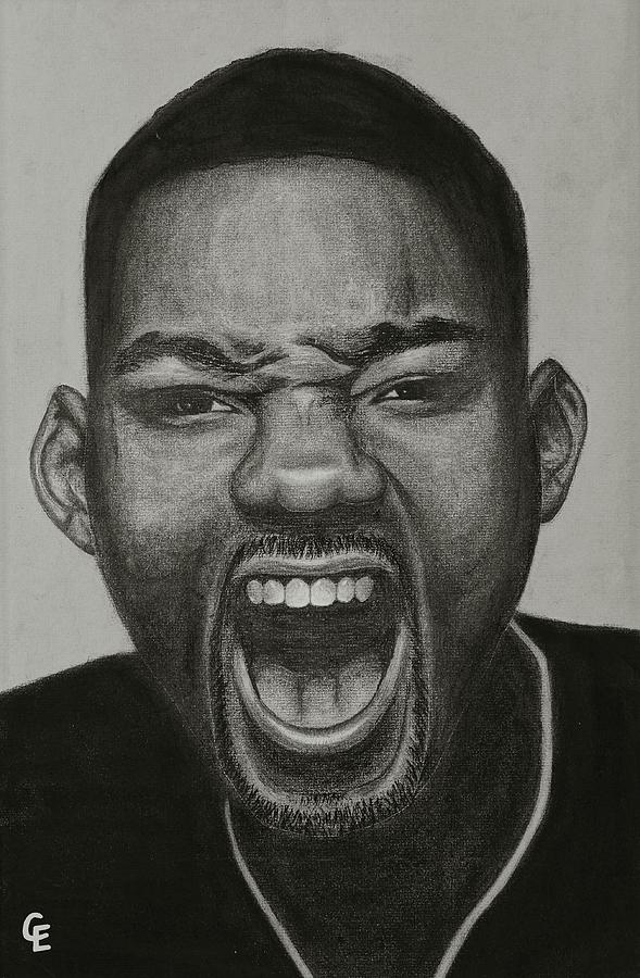 Will Smith Drawing by Chrissy Eckman