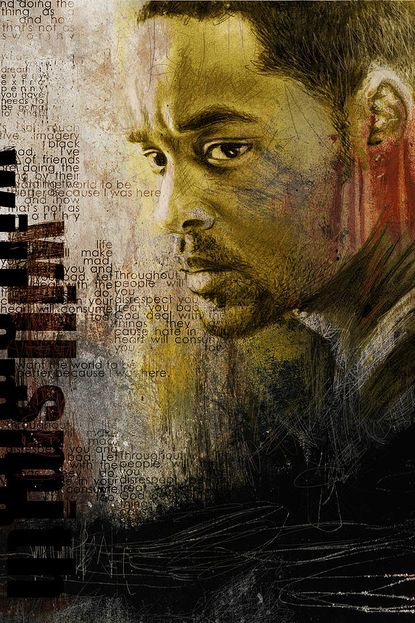 Will Smith Painting by Corporate Art Task Force