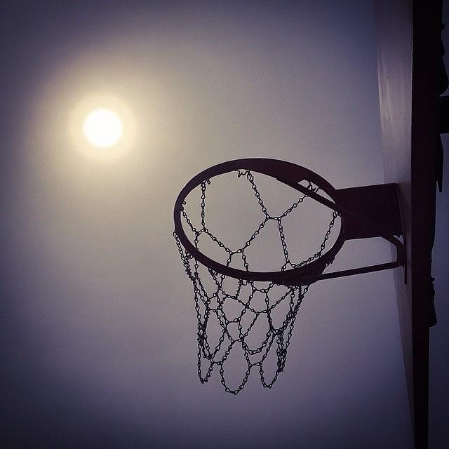 Basketball Photograph - Will The #sun Go In?...its Anyones by Jessica Frech