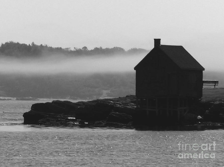 Willard Beach Photograph - Willard Bw by Christine Stack Willard Beach Photograph - Willard Bw by Christine Stack