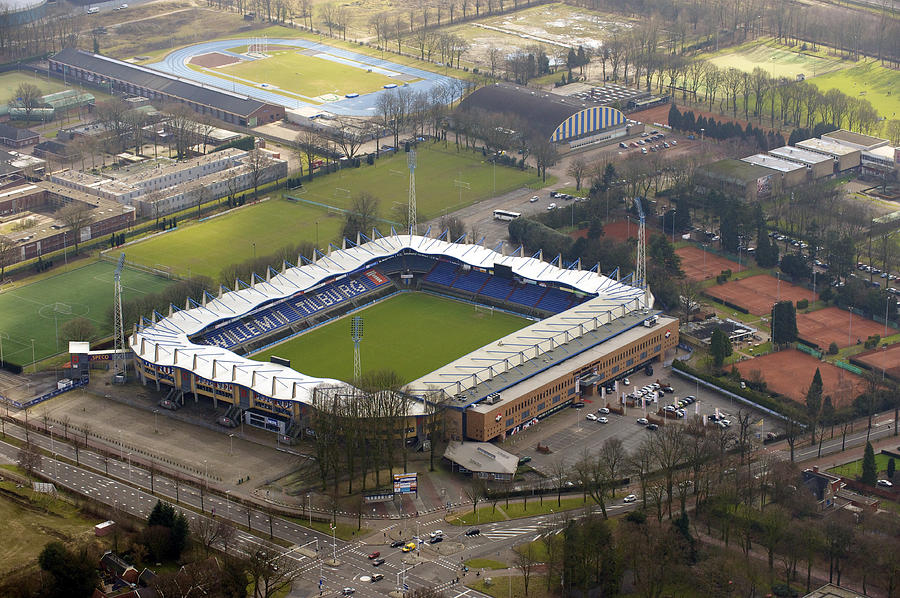 Architecture Photograph - Willem 2 Stadion, Tilburg by Bram van de Biezen