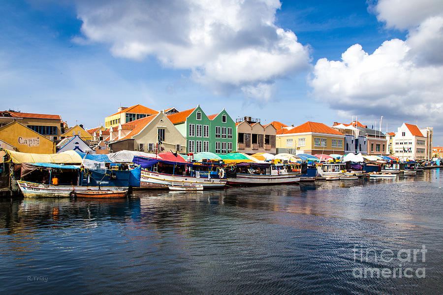 Willemstad Curacao Floating Market Photograph by Rene Triay FineArt Photos