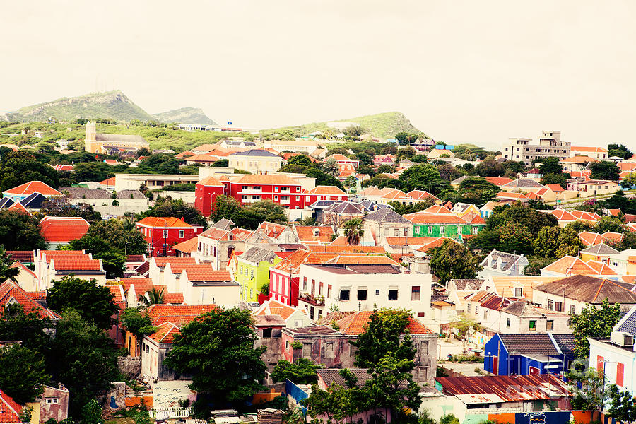 Willemstad Photograph - Willemstad Curacao by Kim Fearheiley