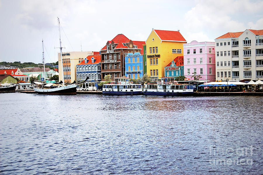 Curacao Photograph - Willemstad Curacao by Jacky Gerritsen