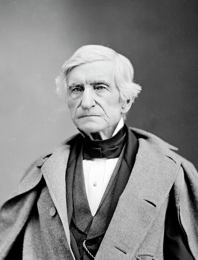 William Barton Rogers Photograph by Library Of Congress