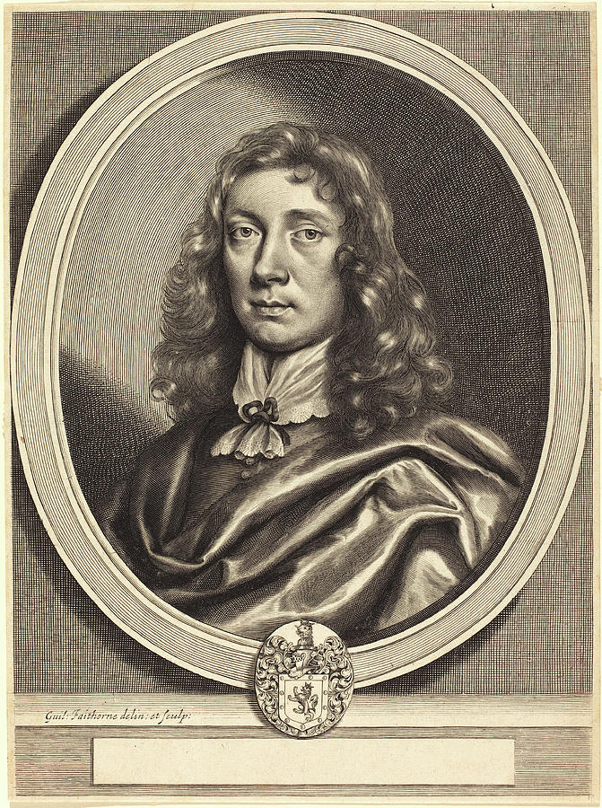 William Faithorne After Robert Walker,english Drawing by Litz Collection