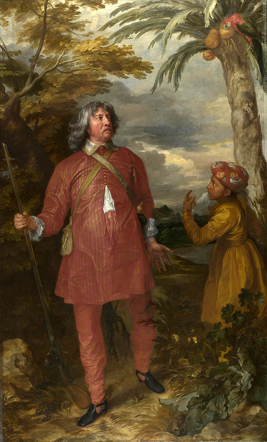 William Feilding 1st Earl of Denbigh Painting by Anthony van Dyck