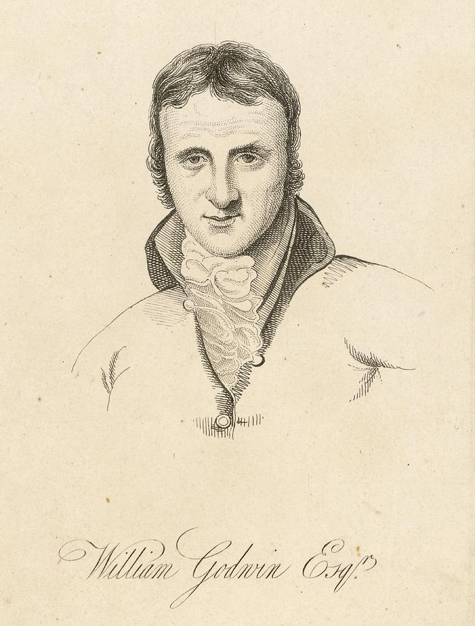 William Godwin English Philosopher Drawing by Mary Evans Picture ...