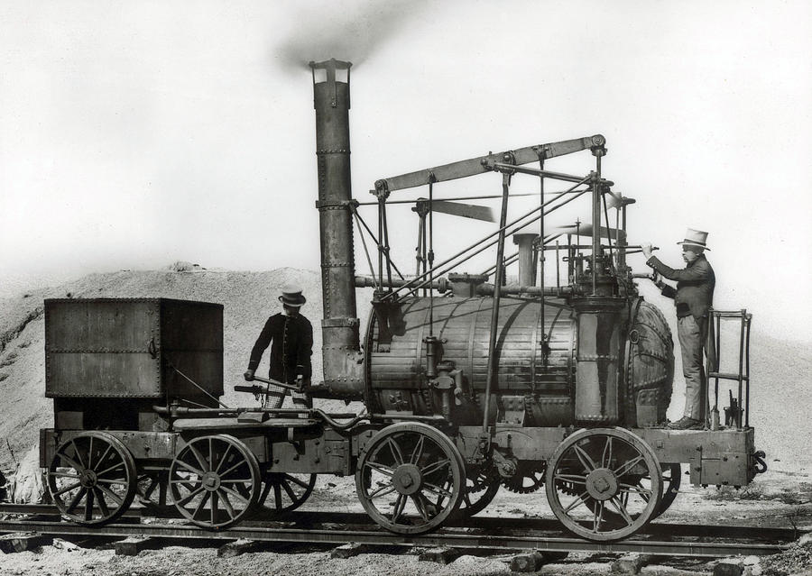 Transportation Photograph - William Hedley, Puffing Billy, 19th by Science Source
