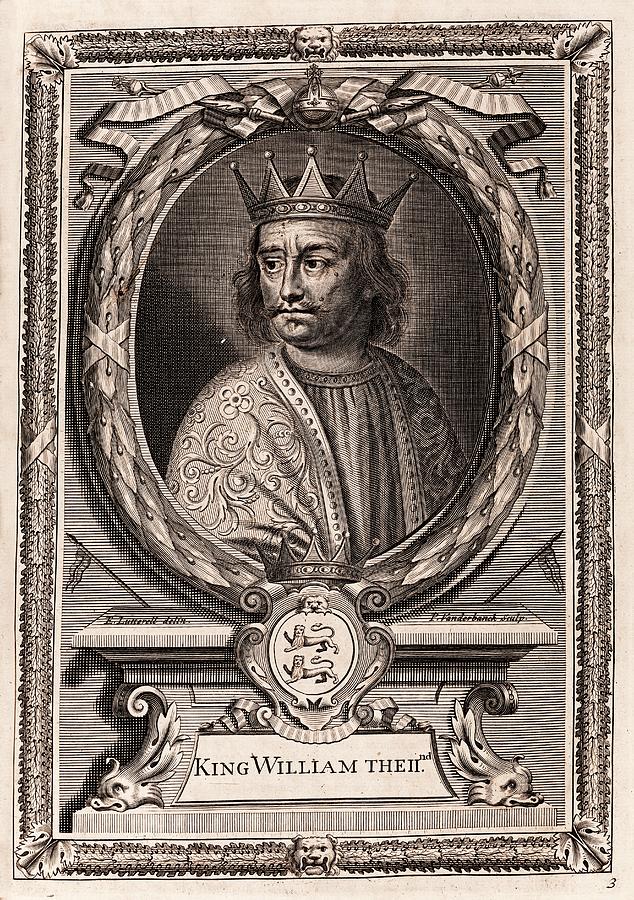 William II Photograph by Middle Temple Library