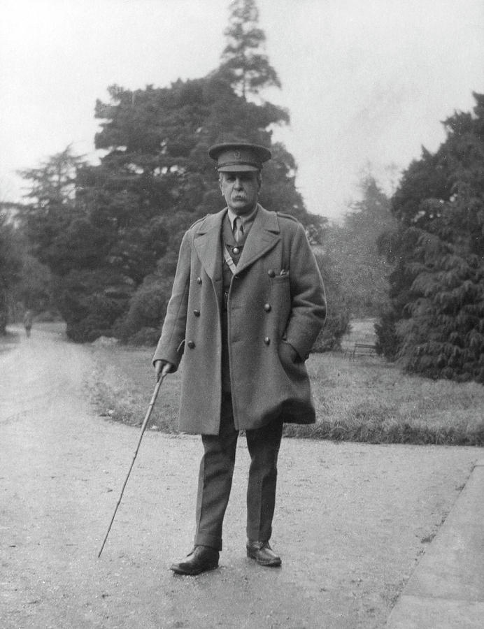 William Osler During The First World War Photograph by National Library Of Medicine