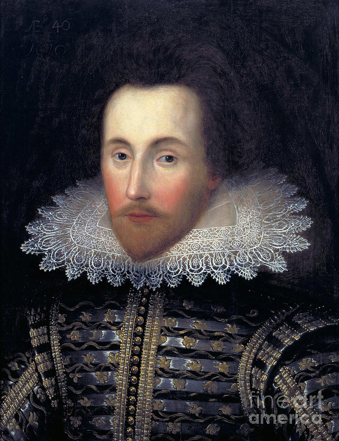Actor Photograph - William Shakespeare, English Playwright by Folger Shakespeare Library