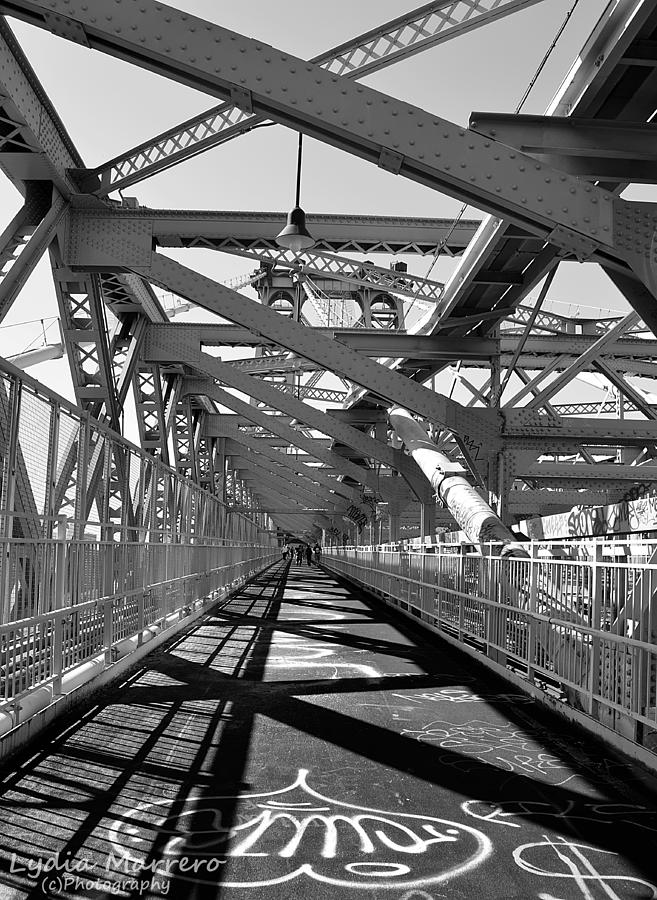 Bridge Photograph - Williamsburg Bridge 01 by Lydia Marrero