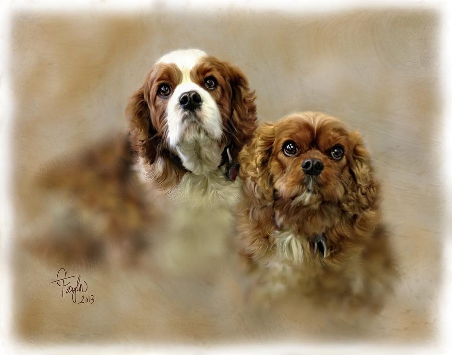 Willie and Maggie Painting by Colleen Taylor