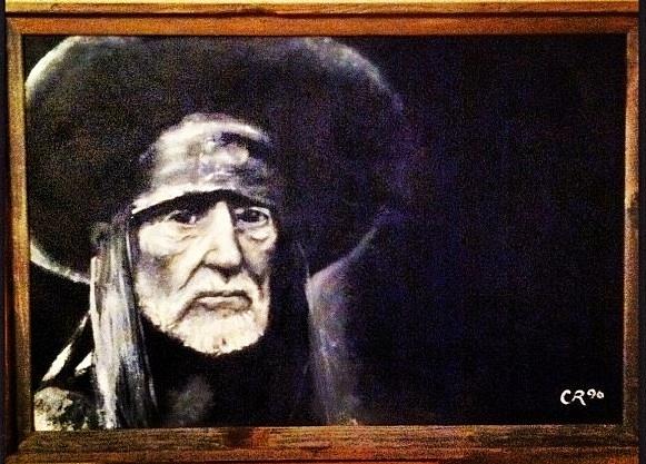 Willie Nelson Spirit Painting By Corbin Runnels - Pixels