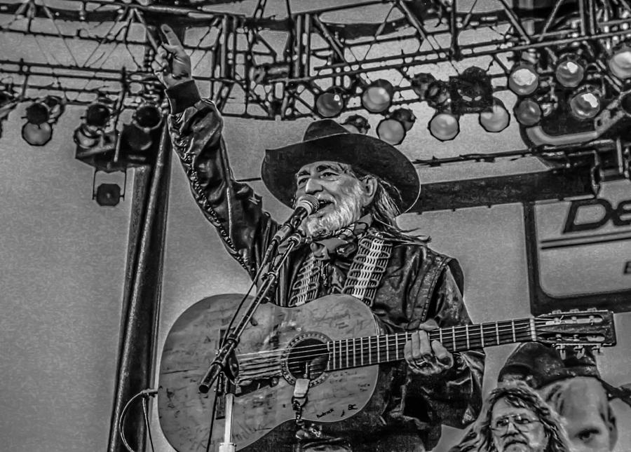 Willie Nelson Photograph by Ray Congrove