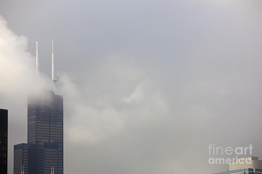 Willis Tower in Chicago Photograph by Jim West