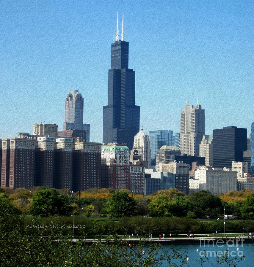 Willis Tower Photograph by Kathie Chicoine