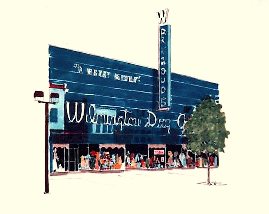 Wilmington Dry Goods Painting by William Renzulli