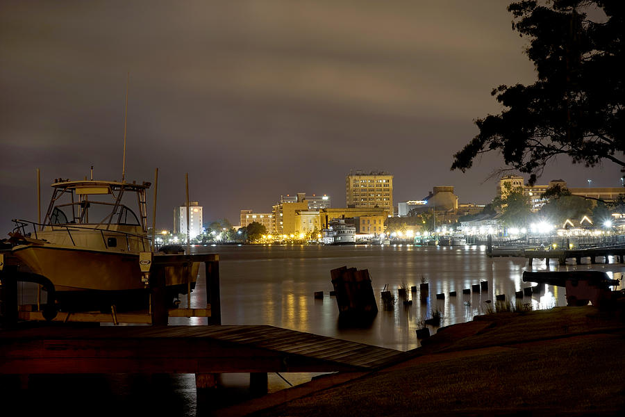 Cape Fear River Photograph - Wilmington Riverfront - North Carolina by Mike McGlothlen