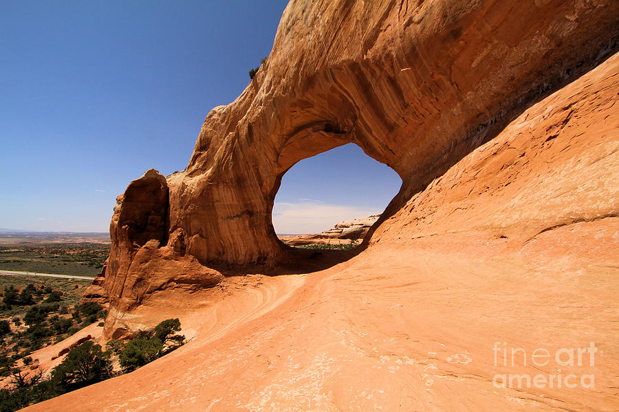 Wilson Arch In Utah Photograph by Adam Jewell