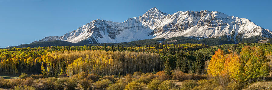 Wilson Peak Panorama Photograph by Aaron Spong