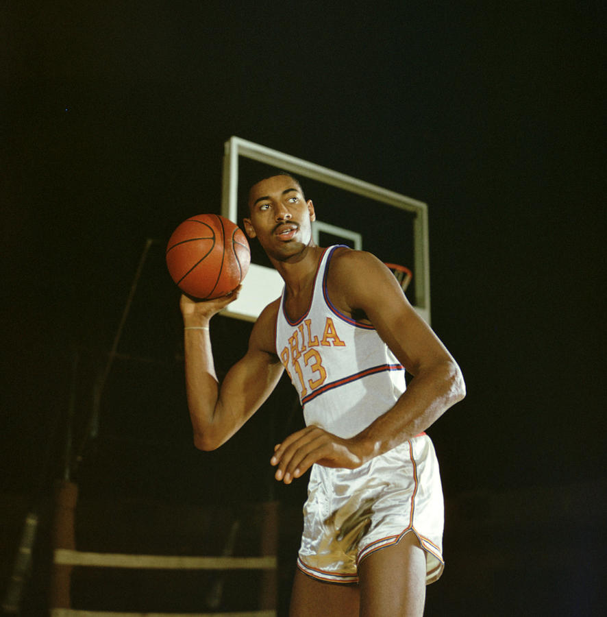 Philadelphia 76ers Photograph - Wilt Chamberlain Perhaps The Best Ever by Retro Images Archive