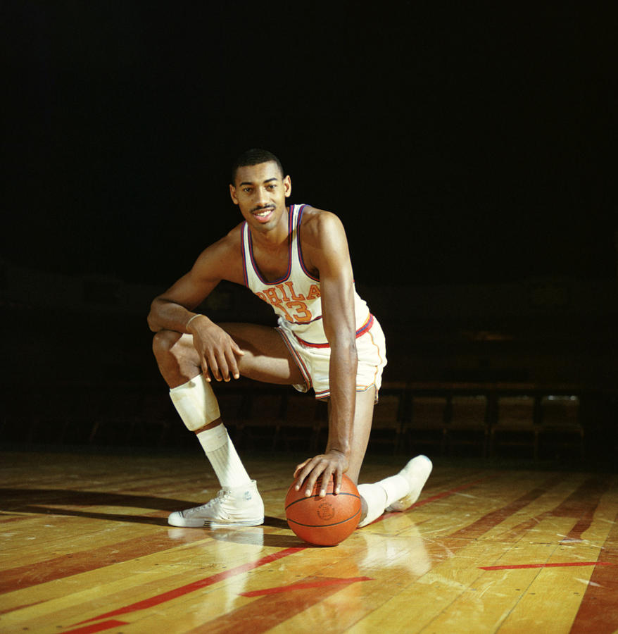 Philadelphia 76ers Photograph - Wilt Chamberlain by Retro Images Archive