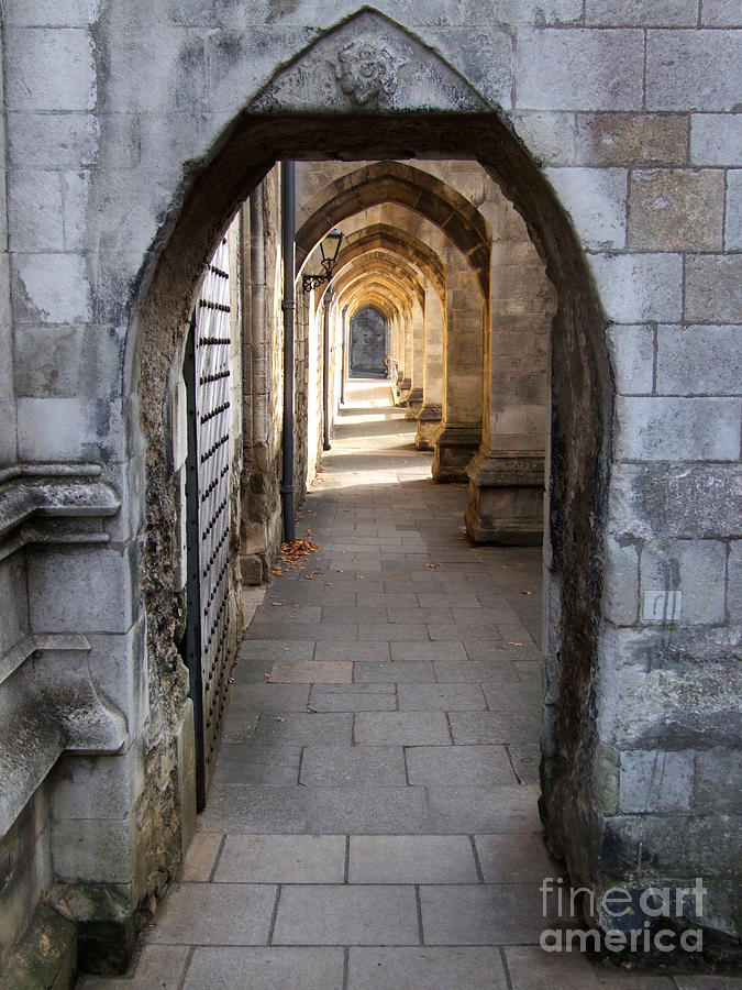 Arches - Winchester Cathedral - England Photograph by Phil Banks