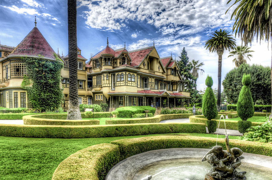 Architecture Photograph - Winchester Mystery House by Jim Thompson