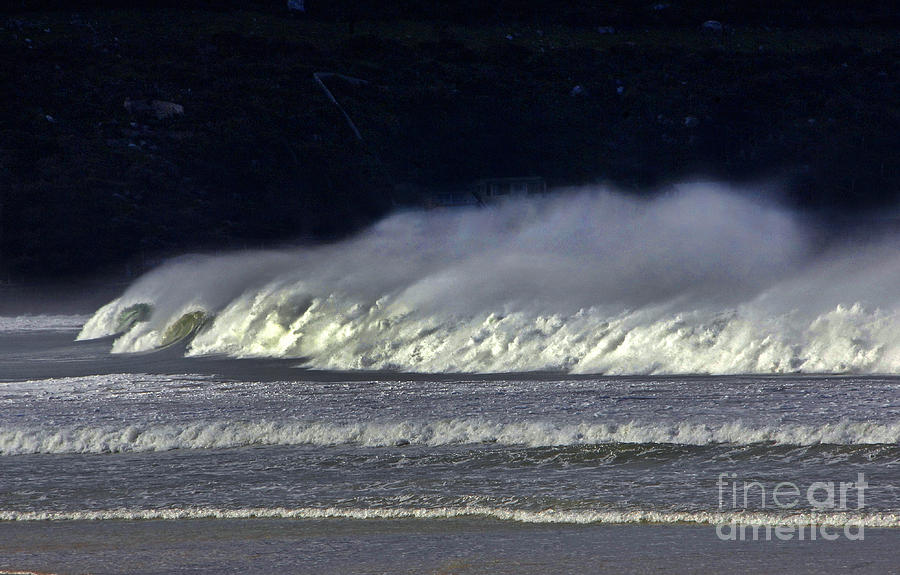 Nature Photograph - Wind and waves by Howard Koby