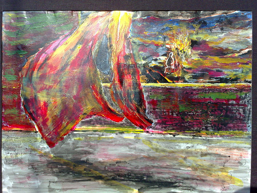 Wind At My Window Painting by Subrata Bose