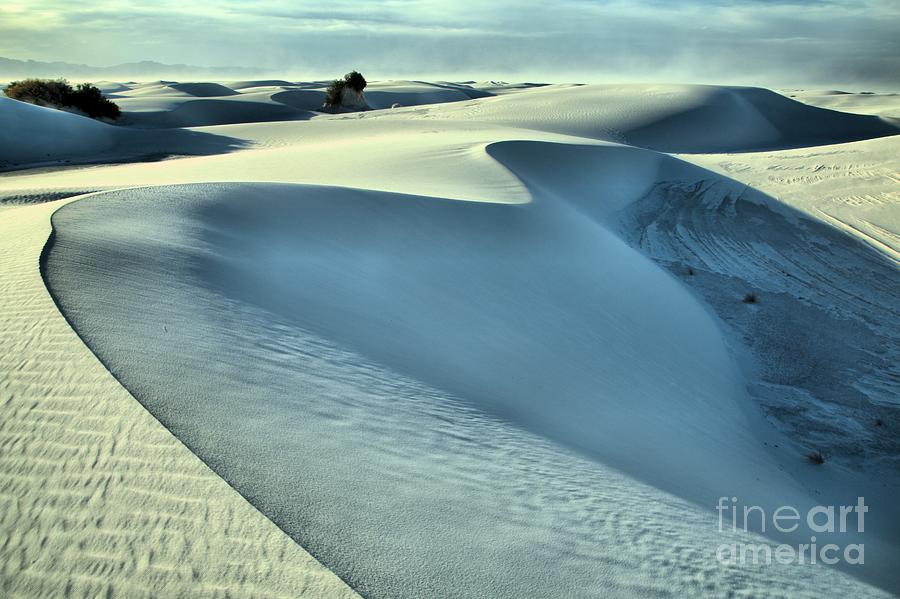 White Sands National Monument Photograph - Wind At White Sands by Adam Jewell