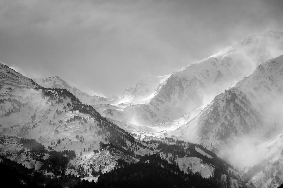 Wind effects on mountain Photograph by Jean-Louis Teisseire | Pixels