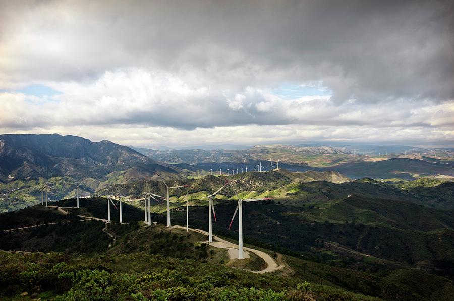 Wind Farm Photograph by Jon Wilson