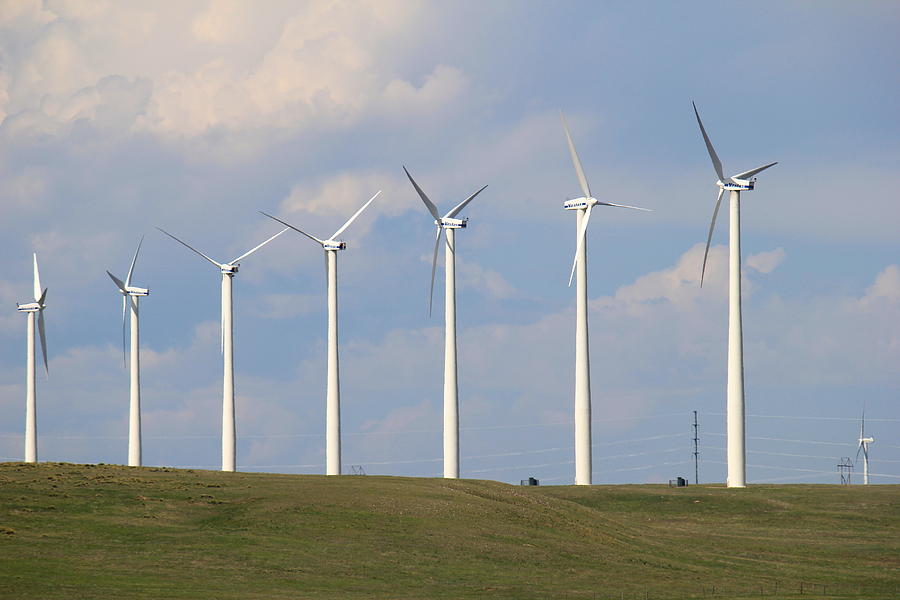 Wind Farm Photograph by Trent Mallett